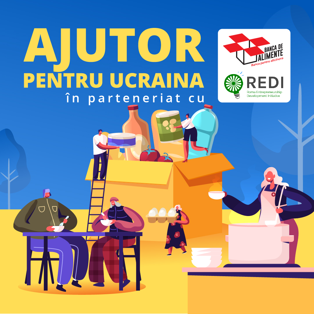 Ajutor Umanitar pentru Ucraina, alaturi de Carrefour si Banca de alimente